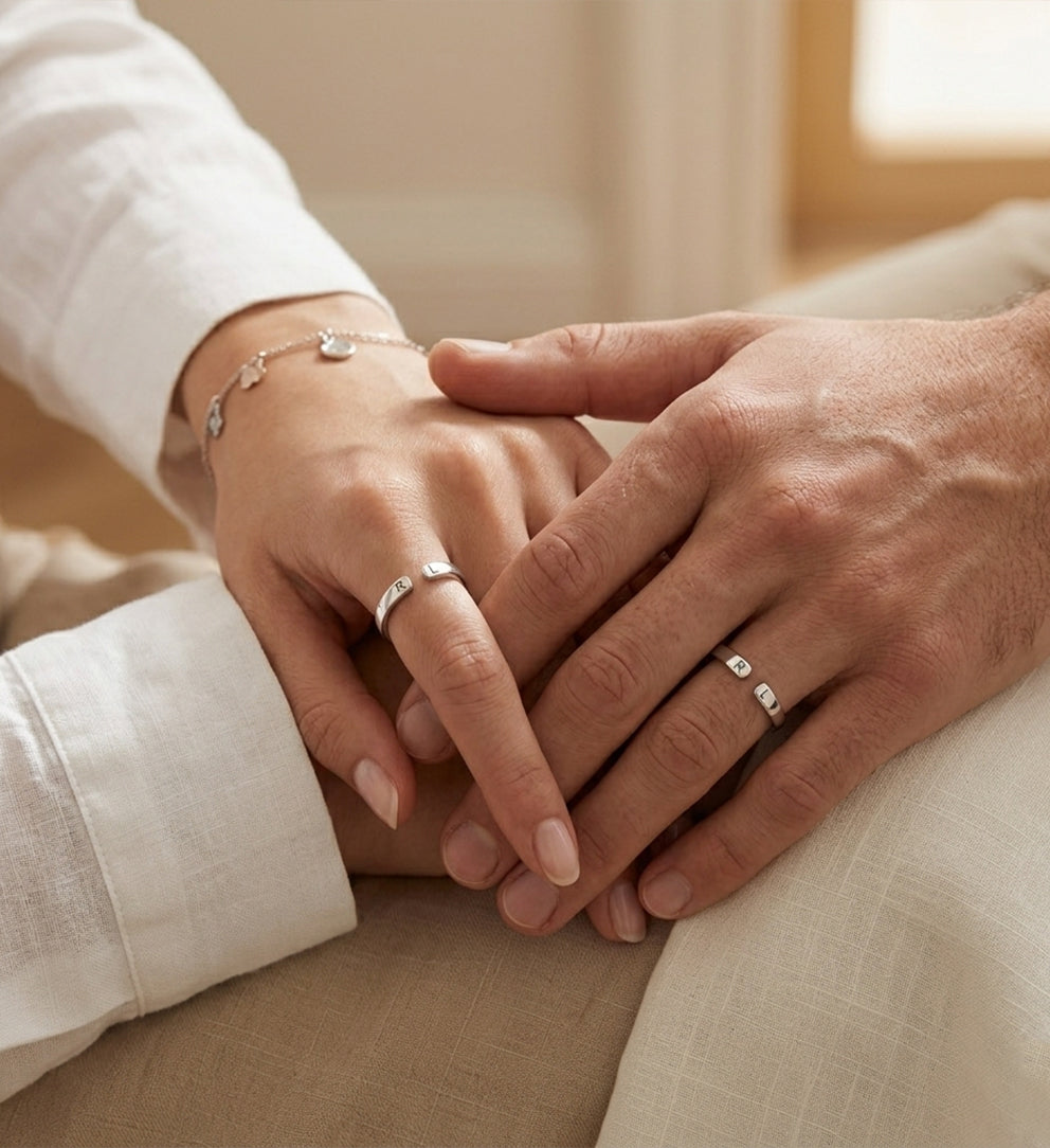 Mavie Initialen Ring