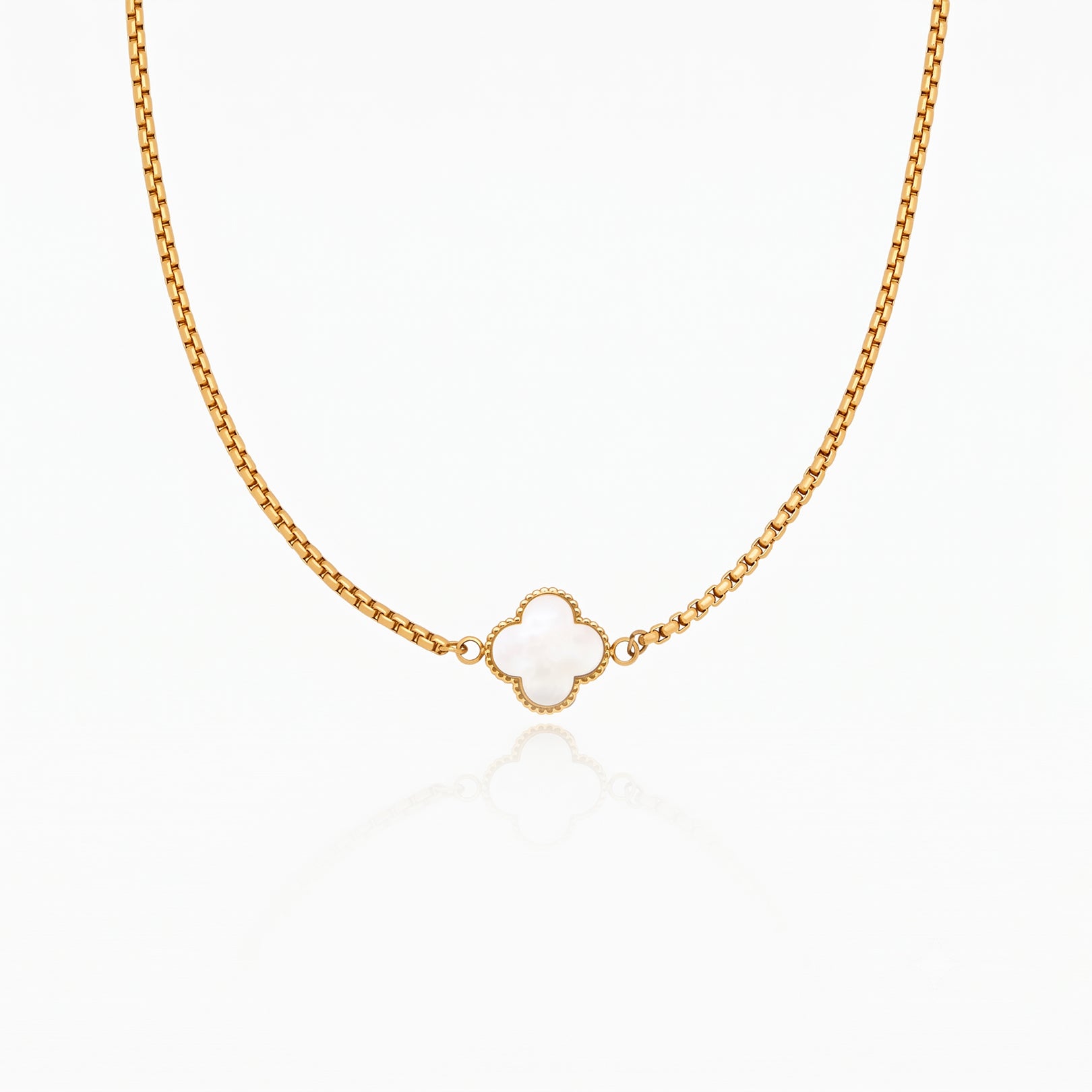 Clover Perlen Kette