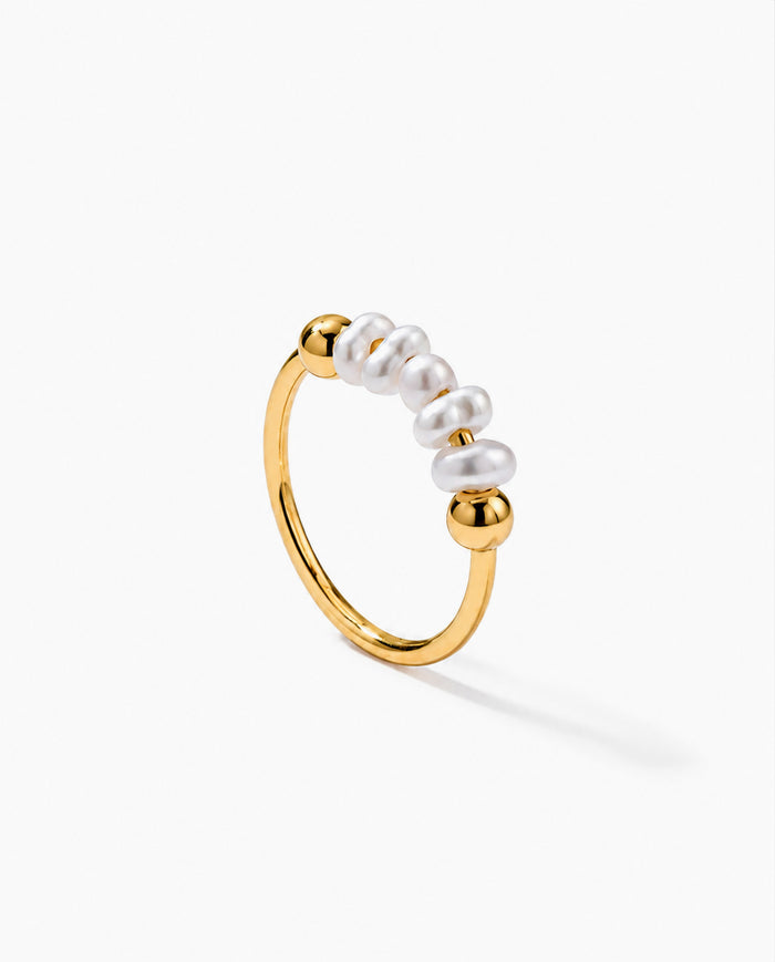 Daisy Mini-Perlen Ring