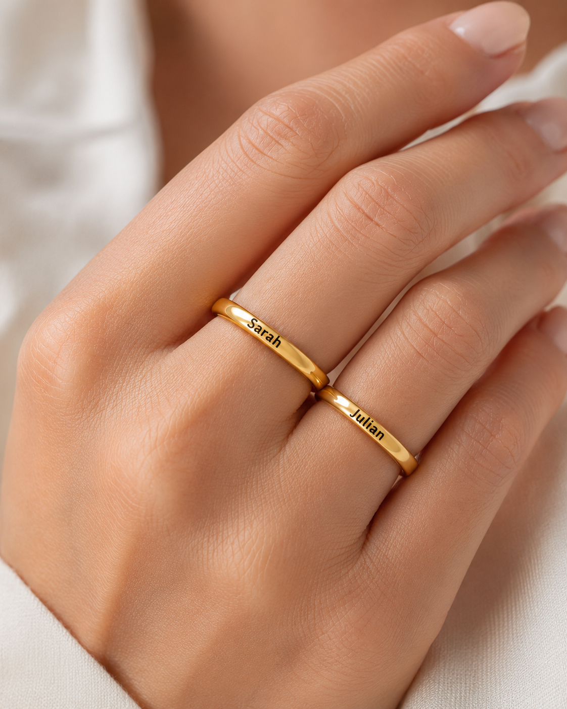 Dainty Stapelbarer Ring