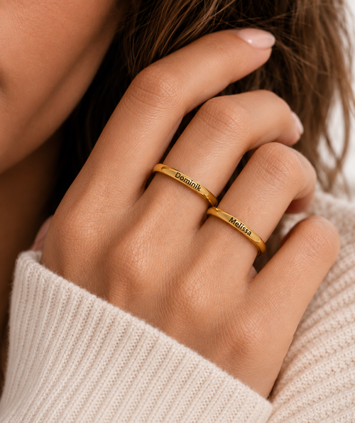 Dainty Stapelbarer Ring