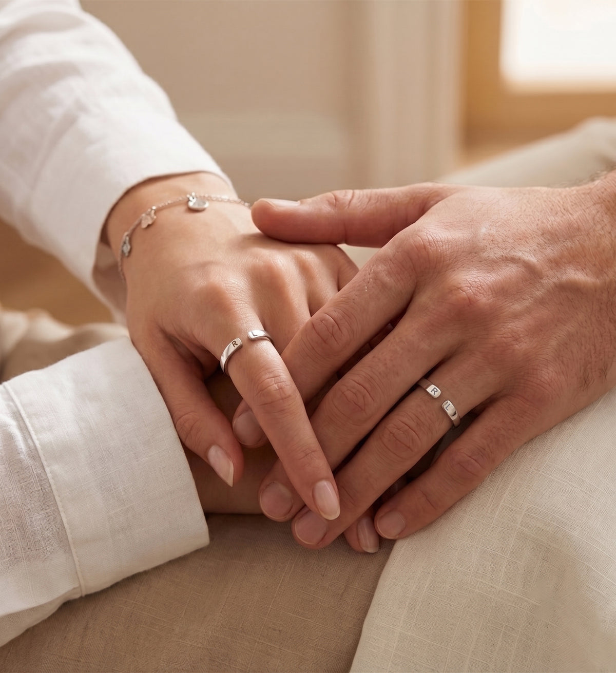 Mavie Initialen Ring
