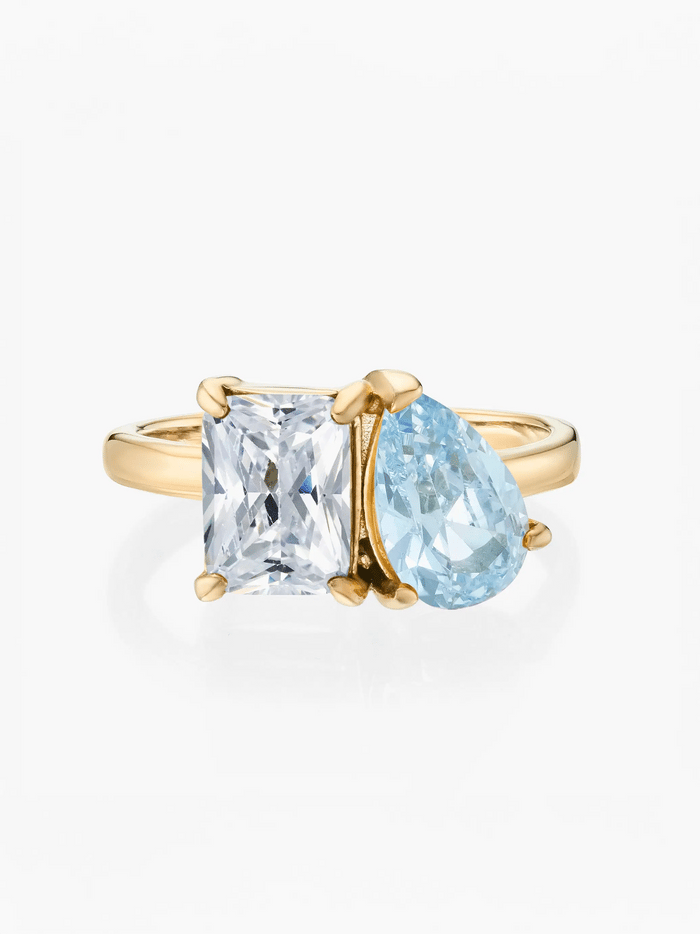 Toi Et Moi Geburtsstein Ring
