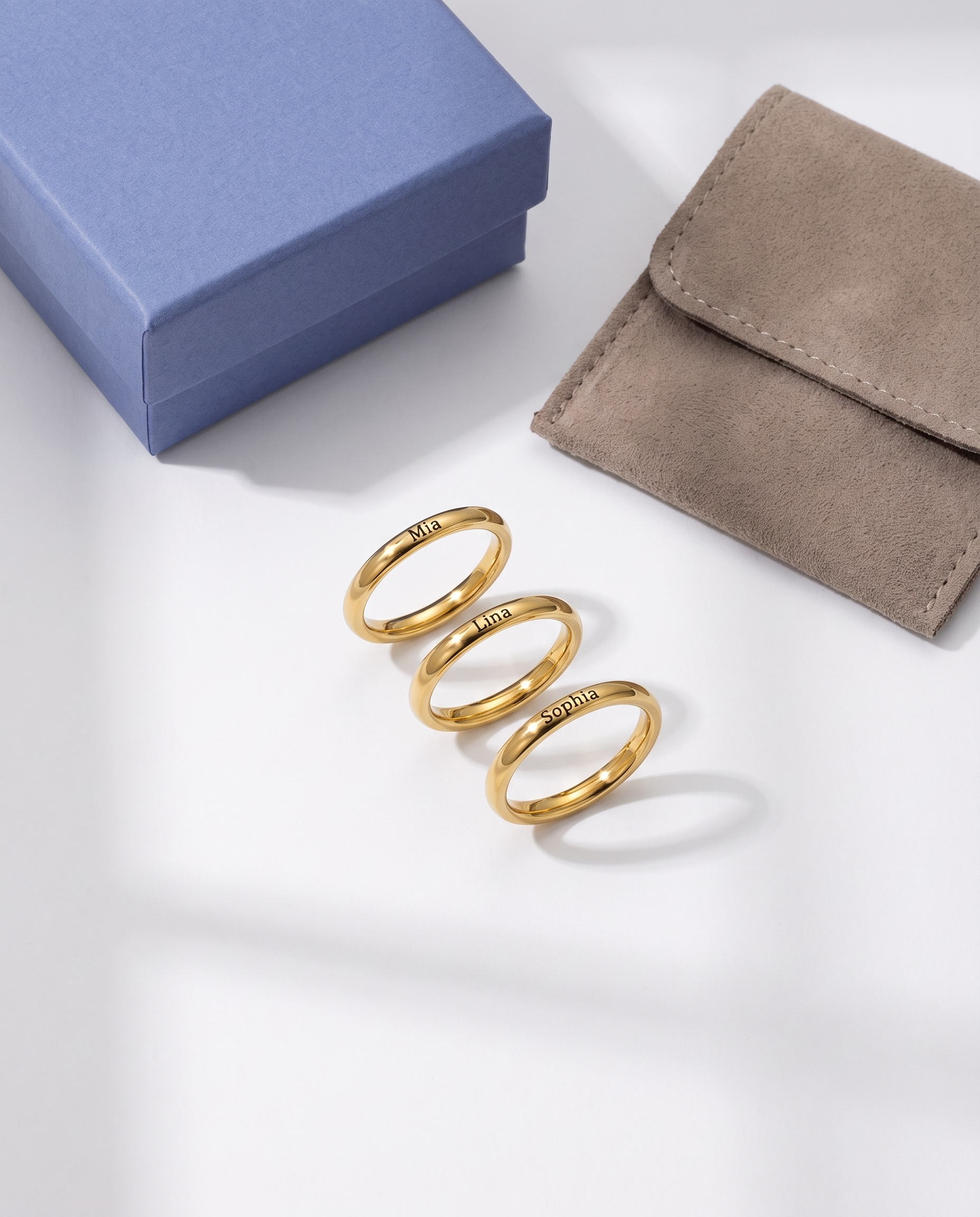 Dainty Stapelbarer Ring